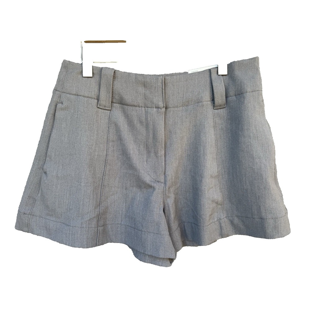 NWT American Eagle Sz 00 (24)  Gray High Rise‎ Trouser Short